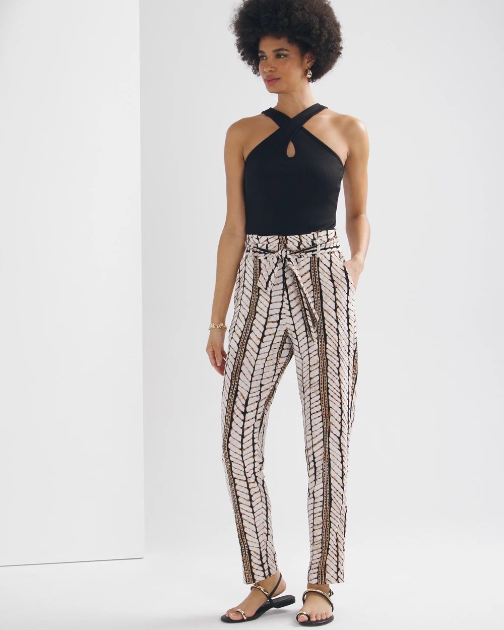 High-Rise Tapered Ankle Pants | White House Black Market